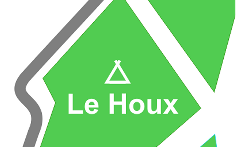 Campingplatz Houx Lageplan
