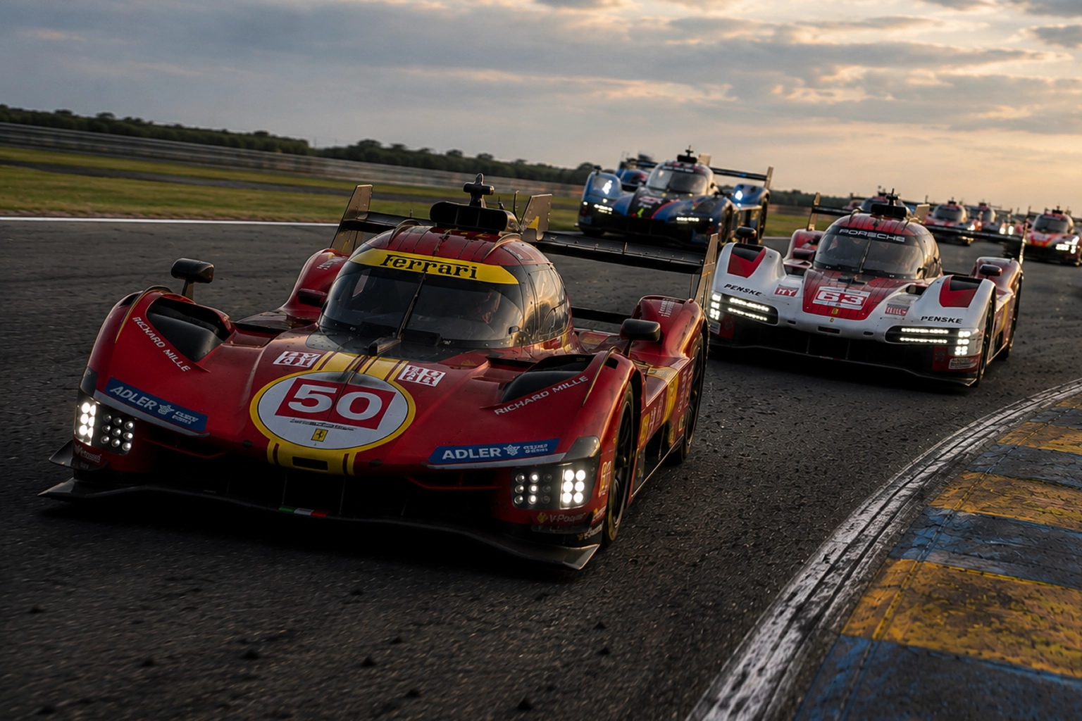 Hypercars im Renneinsatz bei den 24 Stunden von Le Mans